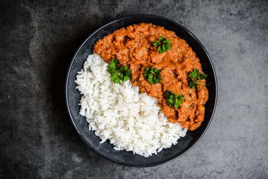 Ragù z kaszą jaglaną